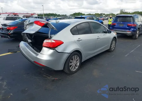 2014 Kia Forte Lx z USA, uszkodzony, nr VIN KNAFX4A68E5156665
